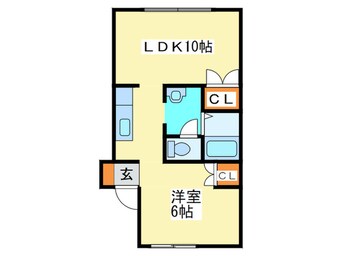 間取図 ラファイエＮ１６