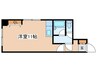 モンターニュプログレ 1Rの間取り