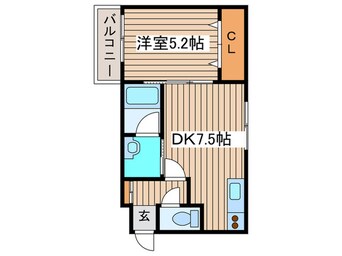 間取図 シャリテ元町