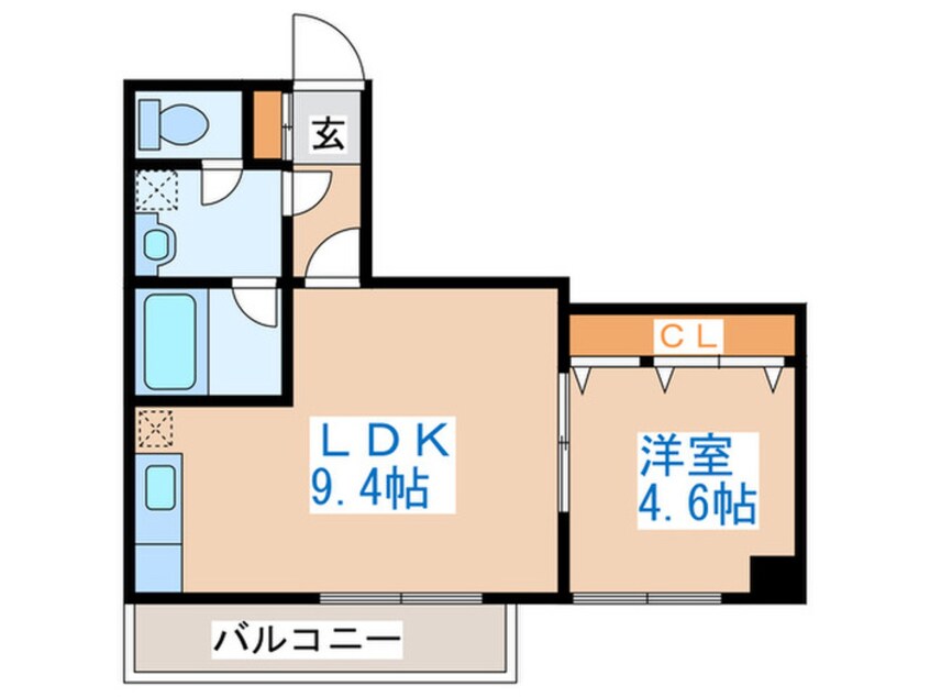 間取図 パルコート西町