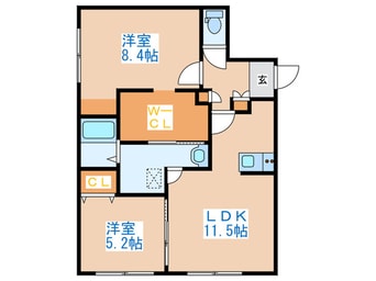 間取図 Rests on 琴似