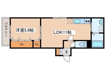 間取図 エステラ美園Ｂ館