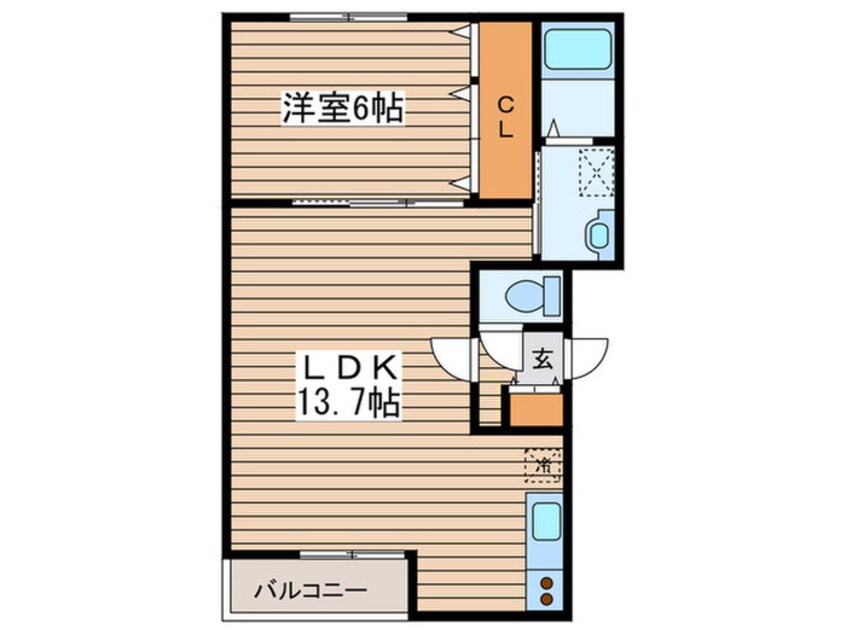 間取図 メイプルメゾン美園