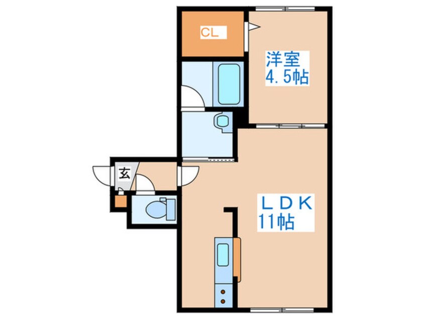 間取図 ワールドパレス札幌中央