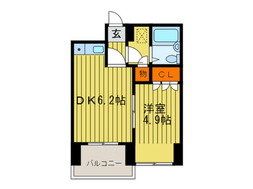 間取図 ＫＳ平岸