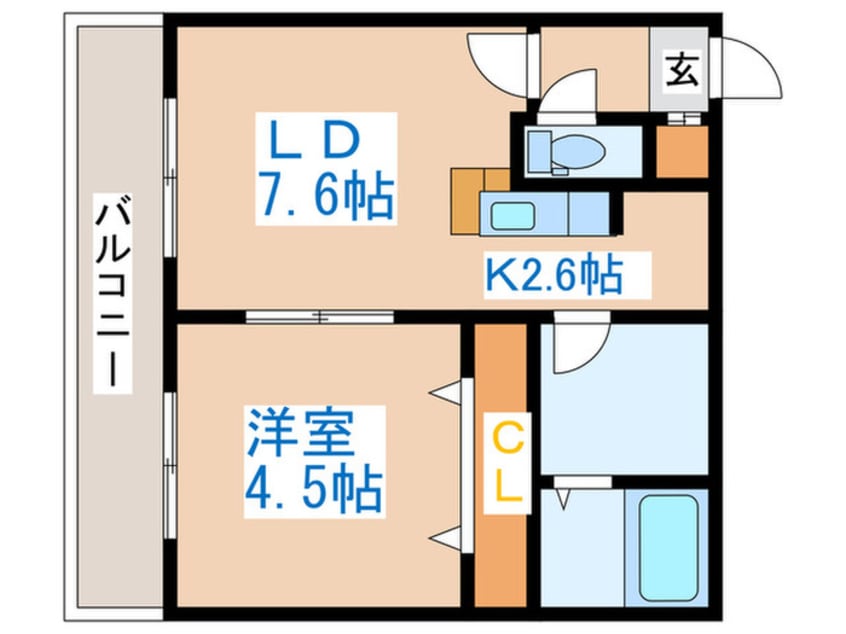 間取図 somnium宮の沢