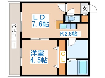 間取図 somnium宮の沢