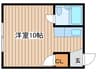 マルシンハイツ 1Rの間取り