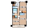 セザ－ル南１０条西の間取図