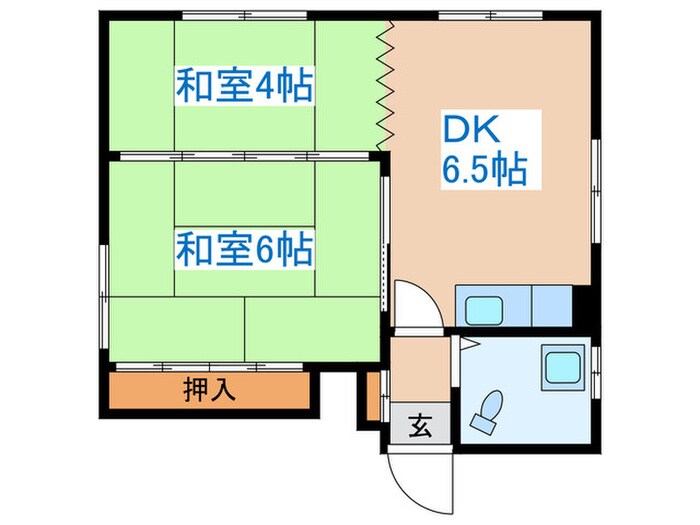 間取り図 コ－ポヘルシ－
