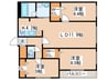 ピオネロ伏見 3LDKの間取り