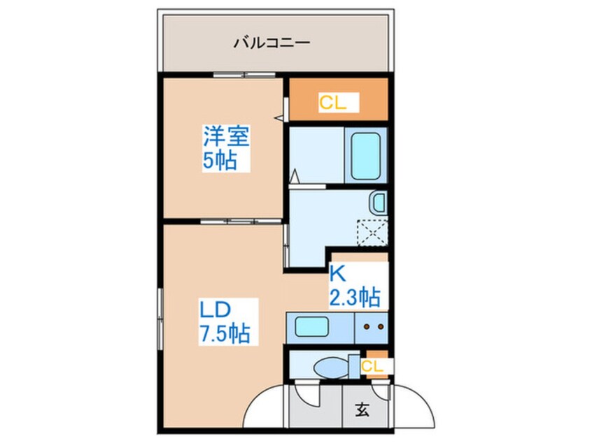 間取図 サンコ－ト円山ガ－デンヒルズ