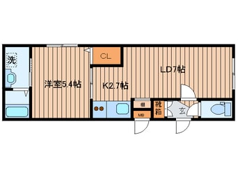 間取図 グランメ－ル本郷通１１北