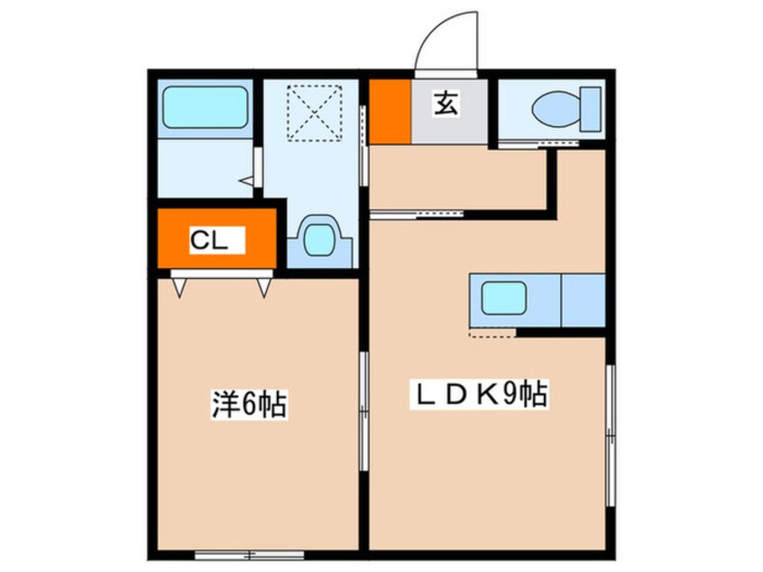 間取図 レグルス１４