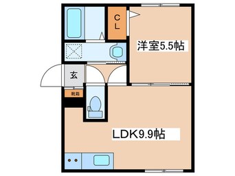間取図 レグルス１４