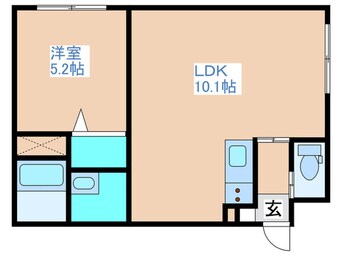 間取図 レグルス１４