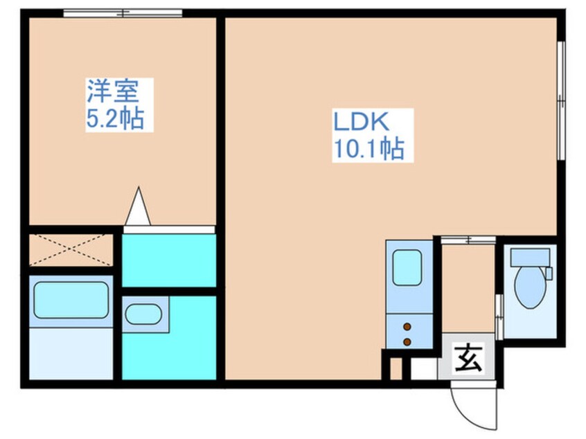 間取図 レグルス１４