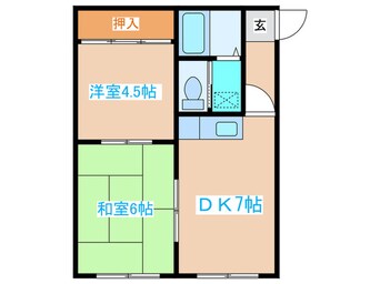 間取図 中央マンション