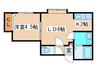アレックス栄通 1LDKの間取り