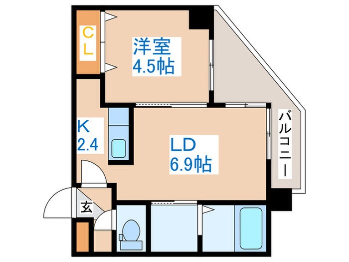 間取り図 ボヌール手稲