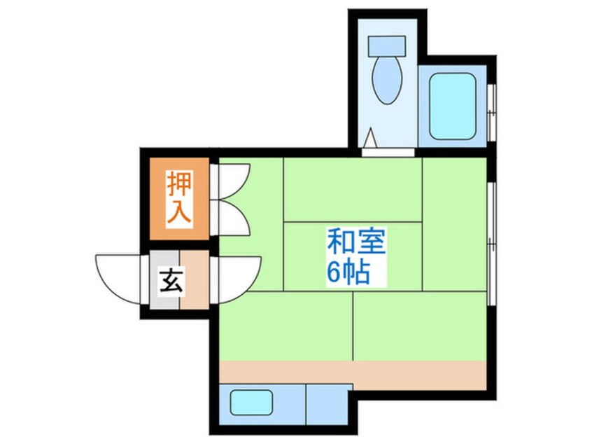 間取図 ハイツ千秋