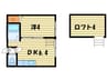 アイビ－パレス６１２ 1DKの間取り