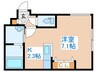 フロスプローヴァ 1Kの間取り