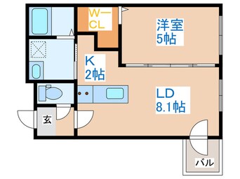 間取図 エアフォルク手稲