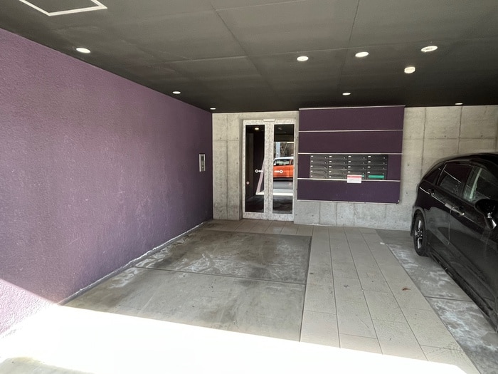 エントランス部分 グランドサクセス平岸２条