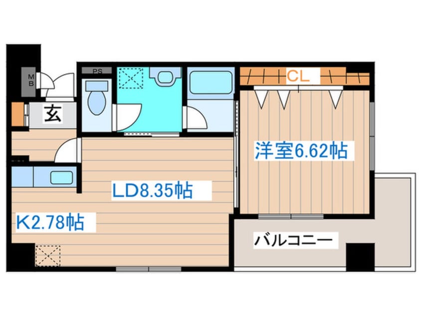 間取図 Ａ・Ｓｔａｇｅ