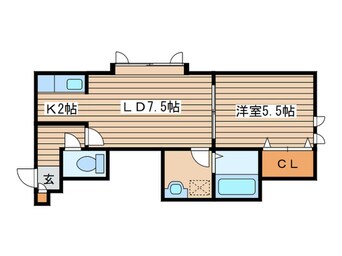 間取図 グリ－ンリ－フ