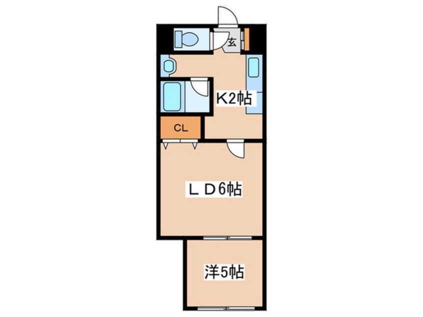 間取図 ノースシティアンザイ