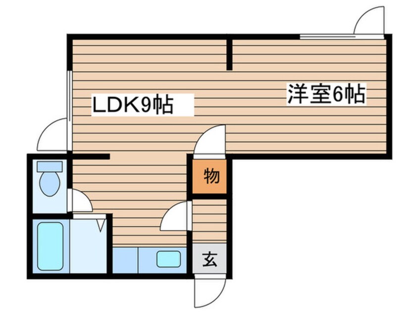 間取図 キラメック北15条