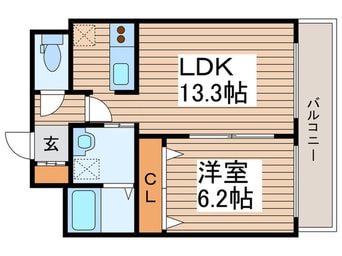 間取図 レジディア札幌駅ノース
