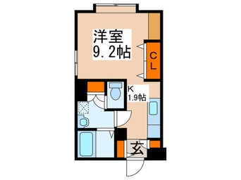 間取図 メディオフラム５１１