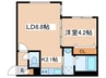 リトス美園 1LDKの間取り