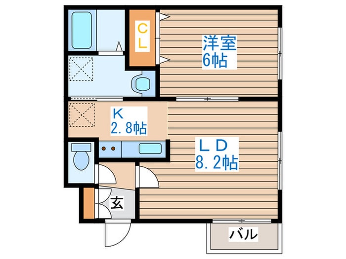 間取り図 MTガ－デン発寒南Ⅱ