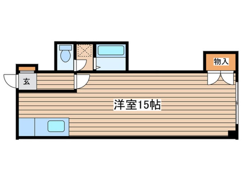 間取図 グリ－ンパ－ク２３