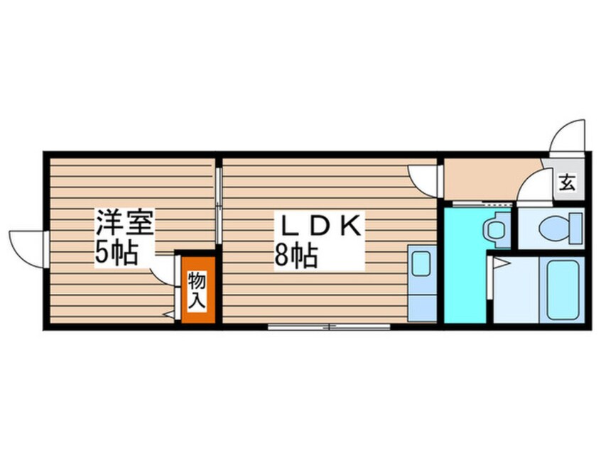 間取図 ノースイング28　参番館