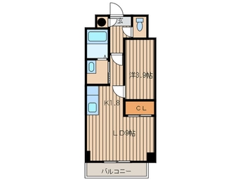 間取図 アマ－ビレＮ１６