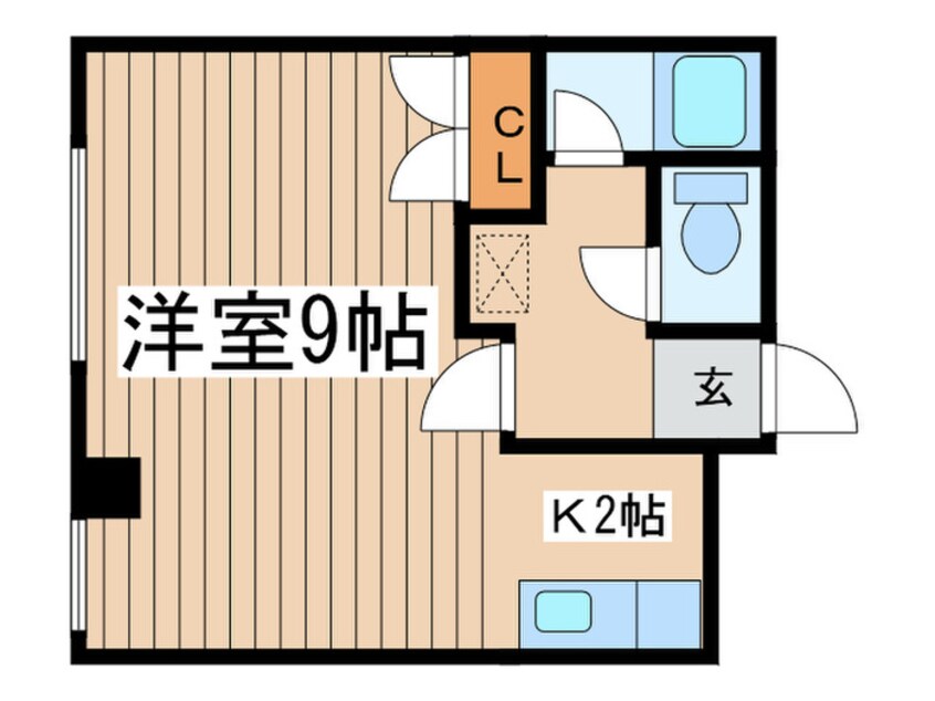 間取図 藤井ビル北１７条Ⅲ