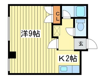 間取図 藤井ビル北１７条Ⅲ