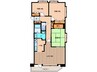 第8北海マンション 3LDKの間取り