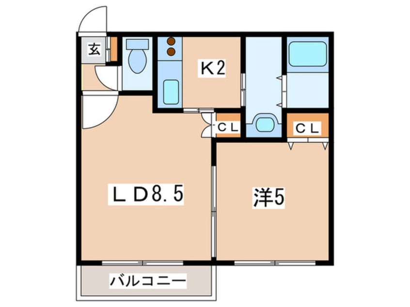 間取図 ミュプレ円山公園