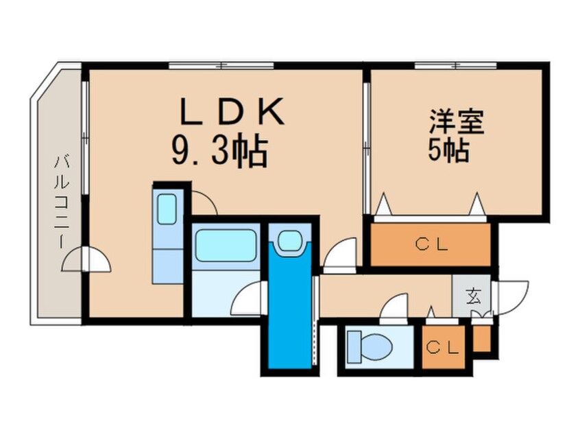 間取図 ノースアージュ中島公園