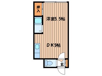 間取図 シャルムあをき北