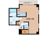 ＢＬＯＯＭ 1Rの間取り