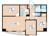 シャンティ発寒南 3LDKの間取り