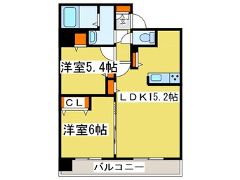 間取図 フェバリット ラ ジェット