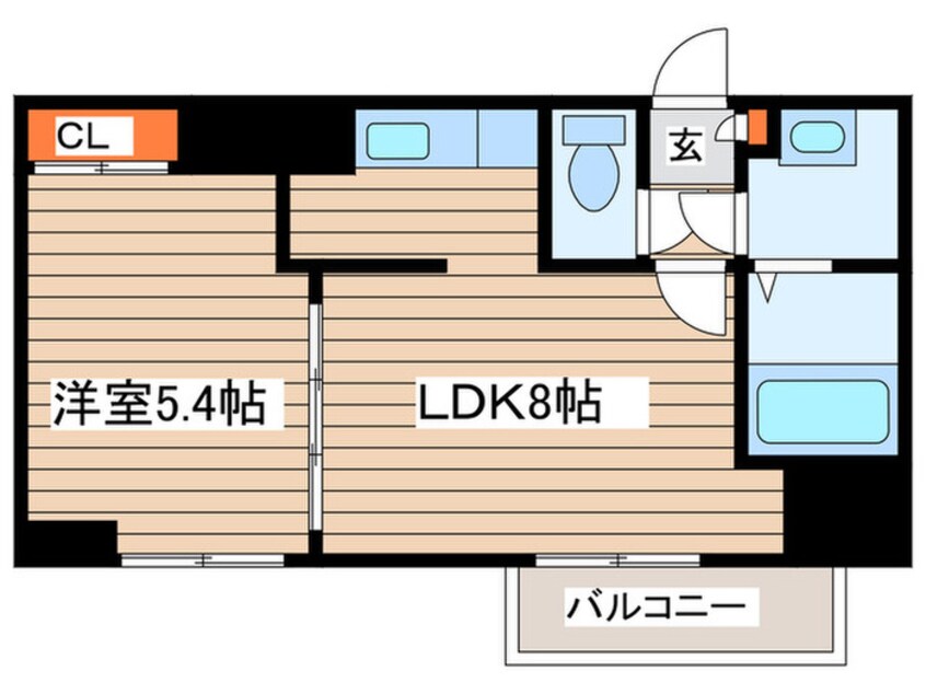 間取図 レジディア桑園